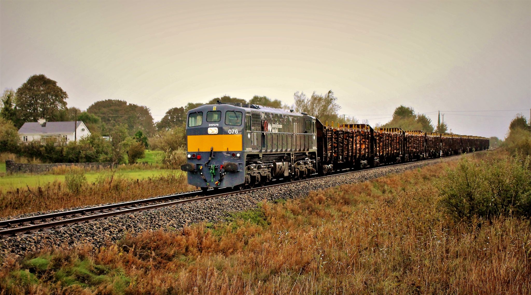 Timber Train Engine Iarnród Éireann Irish Rail & DIGAS team up to retrofit Europe’s first ...